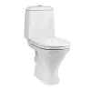 Компакт Аттика Стандарт + арматура + сиденье WC.CC/Attica/1-P/WHT.G/S1